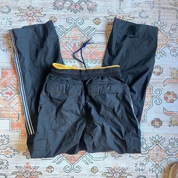 CIRCO SIDE STRIPE CARGO STYLE TRACK PANTS BLUE YELLOW WHITE BOYS SIZE M/8 - Picture 7 of 9